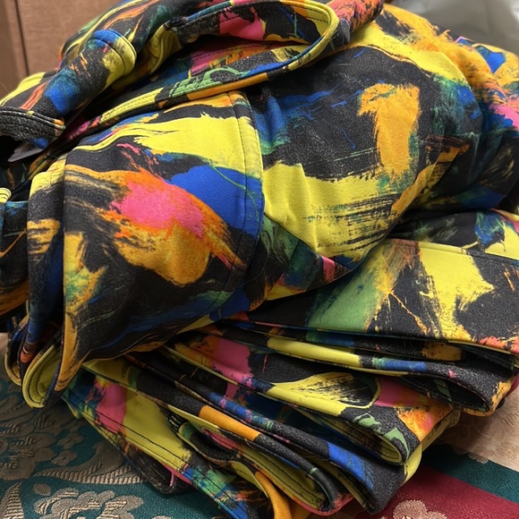 28. NWT Lululemon Wunder Train Longline Bra Undertone Black Multi - Picture 3 of 3